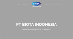 Desktop Screenshot of biotaindonesia.com