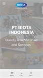 Mobile Screenshot of biotaindonesia.com